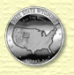 Free State Wyoming silver coin - Obverse
